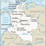 Colombia map