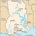 Ghana map