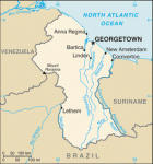 Guyana map Guyana map