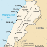 Lebanon map Lebanon map