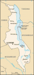 Malawi map Malawi map