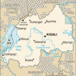 Rwanda map