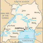 Uganda map Uganda map
