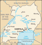 Uganda map Uganda map