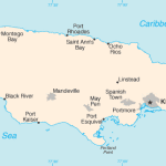 Jamaica map Jamaica map